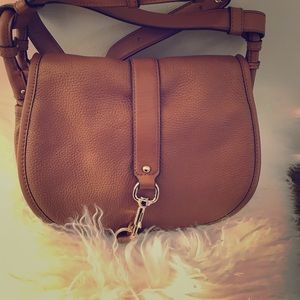 MICHAEL Kors Crossbody Camel Leather Bag